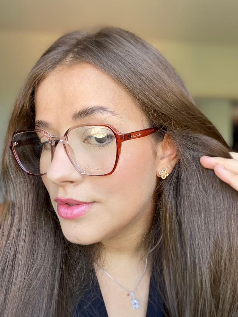 Óculos de Grau Feminino Modelo Eduarda | Anni Felici